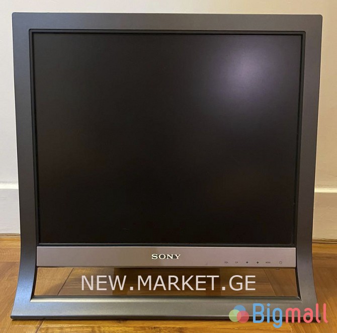 Monitor SONY TFT LCD მონიტორი სონი 17-inch Sony SDM-HS75 монитор Сони - სურათი 1