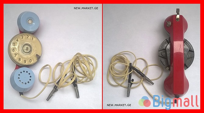 ქალაქის ხაზის ტელეფონი ყურმილი landline phone handset телефон трубка - სურათი 1
