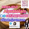 CAS 28981-97-7 Alprazolam telegram/Signal:+85260709776