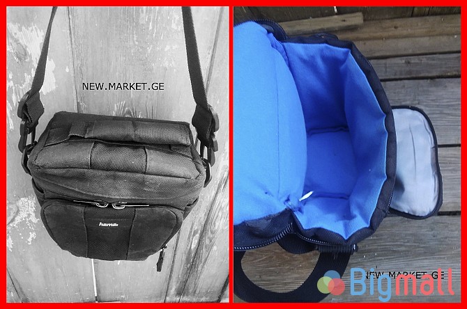 ფოტოკამერის ჩანთა ფოტო კამერის ჩასადები camera bag case сумка камеры - სურათი 1
