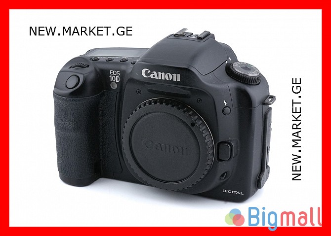 სარკიანი ციფრული ფოტოკამერა Canon EOS 10D DSLR photo camera фотокамера - სურათი 1