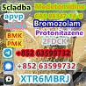 Free sample Bromazolam cas 71368-80-4,white pink powder in stock