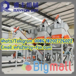 Plastic Recycling washing line Factory Supply Waste Plastic Recycling - სურათი 1