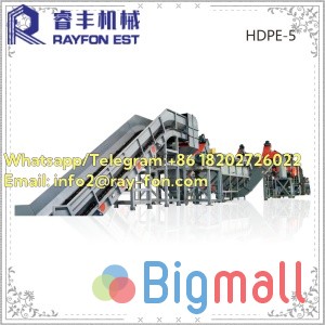 USA/Mexico/Brazil Delivery Plastic Recycling System/Line – Complete Wa - სურათი 1