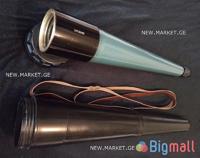 ერთთვალიანი ბინოკლი დურბინდი ჭოგრიტი monocular зрительная труба СССР - სურათი 1