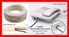 ქალაქის სახლის ოფისის ტელეფონის კაბელი RJ11 phone cable кабель телефон
