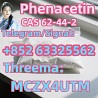 Shiny phenacetin raw powder cas 62-44-2 in large stock