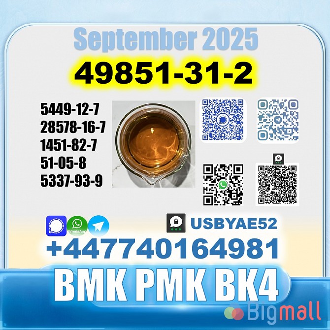 49851-31-2 BVF 2-Bromovalerophenone bmk BK4 factory stable supply - სურათი 1