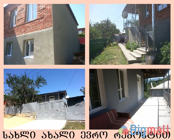 იყიდება ქვიშხეთში 2 სართულიანი საკუთარი სახლი 230 კვ.მ. 6 ოთახი. - სურათი 1