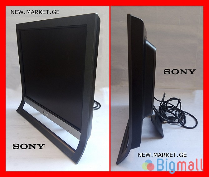 მონიტორი სონი SONY TFT LCD Monitor 19-inch Sony SDM-HS95 монитор Сони - სურათი 1