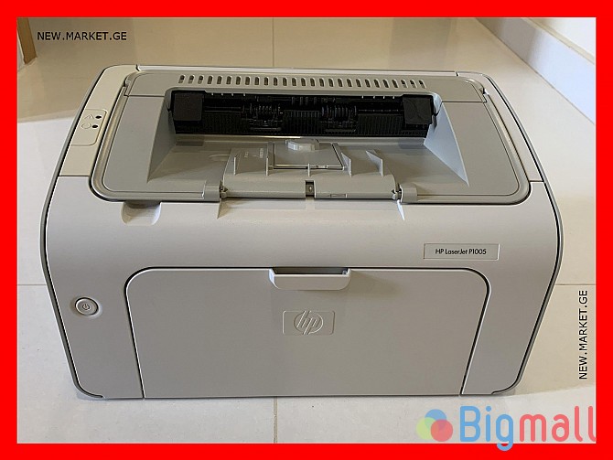 პრინტერი HP LaserJet P1005 printer cartridge принтер Hewlett Packard - სურათი 1