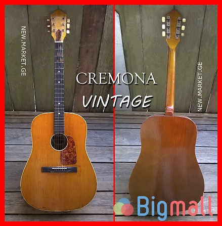 ჩეხური გიტარა დრედნოუტი კრემონა guitar Cremona гитара Кремона Kremona - სურათი 1