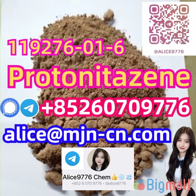 CAS 119276-01-6 Protonitazene telegram/Signal:+85260709776 - სურათი 1