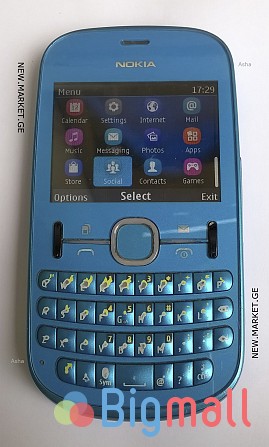 მობილური ტელეფონი Nokia Asha 200 Dual SIM mobile სმარტფონი ნოკია Нокиа - სურათი 1