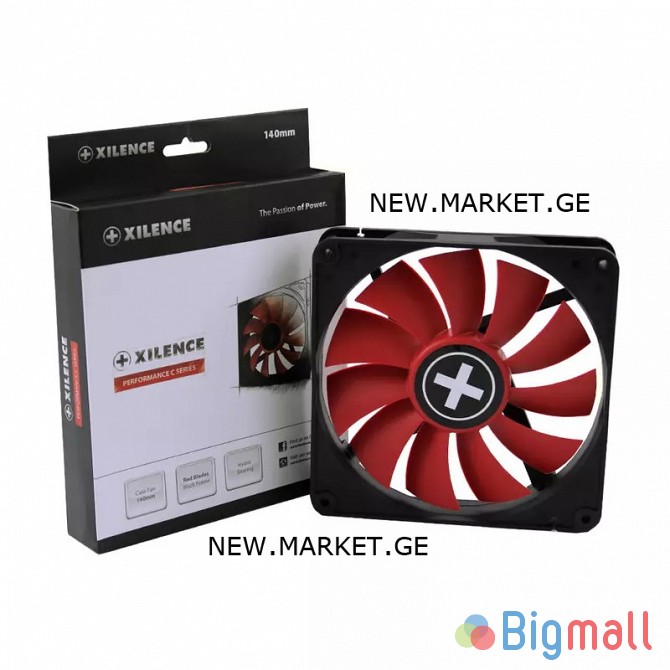 ქეისის ქულერი 140მმ Xilence 140mm PC Case Fan case cooler 140мм кулер - სურათი 1