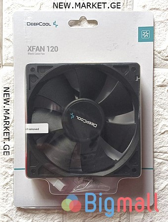 ქეისის ქულერი 120მმ DeepCool PC Case Fan 120mm case cooler 120мм кулер - სურათი 1