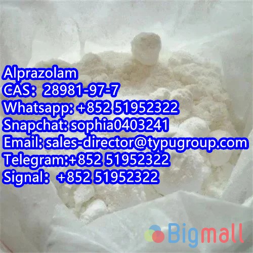 Alprazolam ჩAშ28981-97-7 წჰიტე პოწდერ - სურათი 1