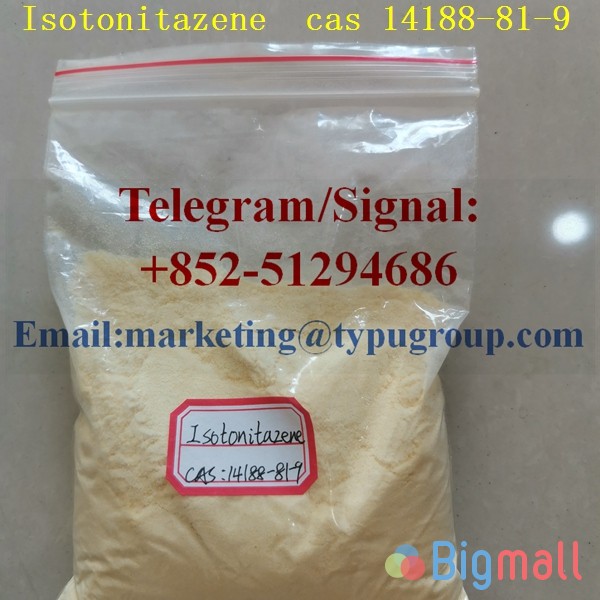 Isotonitazene cas 14188-81-9 Telegram/signal:+852-51294686 - სურათი 1