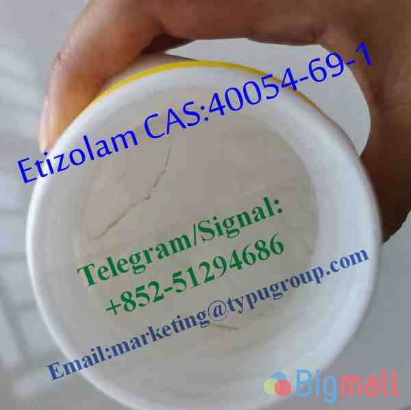 Etizolam CAS:40054-69-1 with competitive price Telegram/signal:+852- - სურათი 1