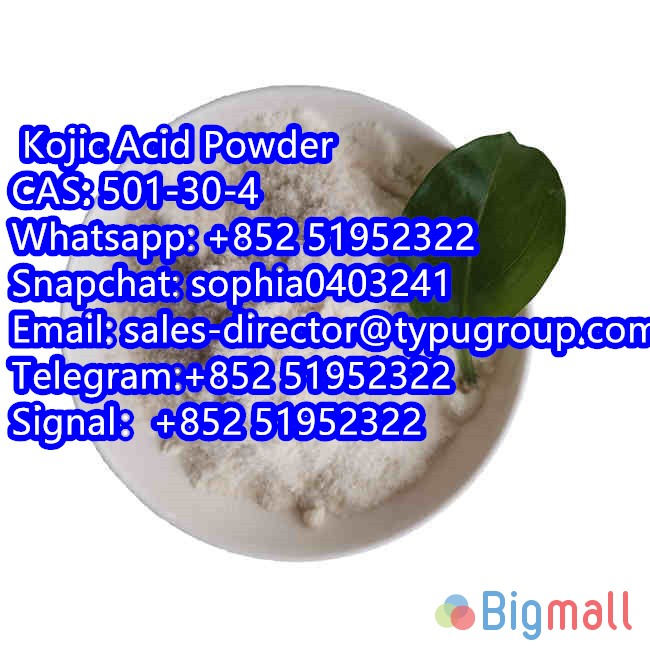 Factory Cosmetic Grade CAS 501-30-4 Kojic Acid Powder - სურათი 1