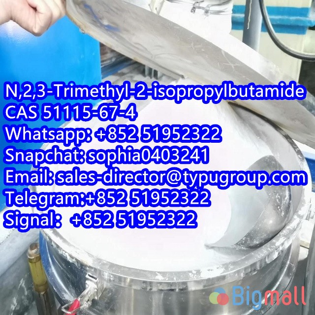 High qualit N,2,3-Trimethyl-2-isopropylbutamide CAS 51115-67-4 - სურათი 1