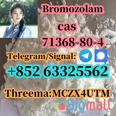 Bromazolam CAS 71368-80-4 Invisible Packaging Best Quality For Sale - სურათი 1