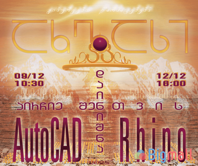 რინო - Rhinoceros _ შემსწავლელი კურსები - სურათი 1