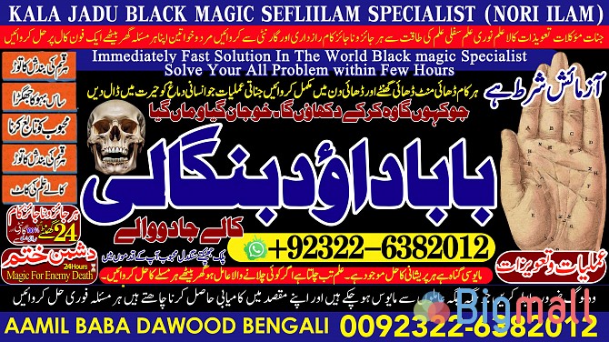 D2 Amil Baba Tantrik Pandit Hindu Astrologer Love Problem Amil Baba Di - სურათი 1