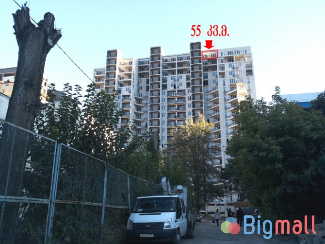 იყიდება საბურთალოზე ქუთათელაძის ქუჩაზე ახალ აშენებულ კორპუსში - სურათი 1