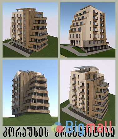 იყიდება ავლაბარში ქ. წამებულის გამზირზე ახალ აშენებულ კორპუსში - სურათი 1